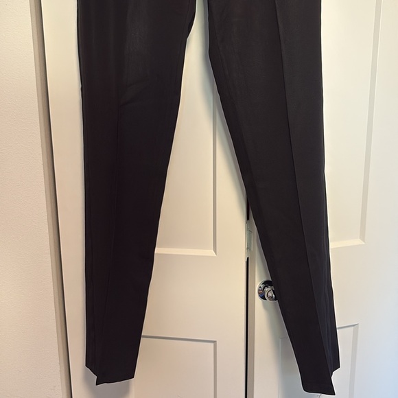 [YSL] Yves Saint Laurent Black Tuxedo Dress Straight Leg Pants Womens EU 40/US 8 - Picture 8 of 16